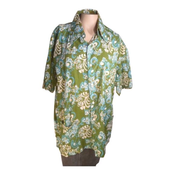 Fleur Genuine Malaysian Batik Shirt - Picture 1 of 2